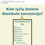Kad prastumti Stambulo konvenciją, vyriausybė suklastojo dokumentus